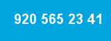 920 565 23 41 920 565 23 41
